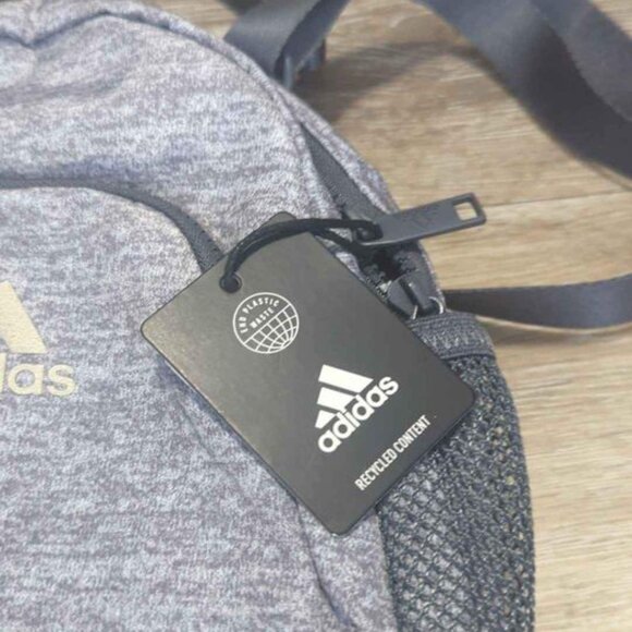 Adidas Linear Mini Backpack Gray new - Picture 4 of 5